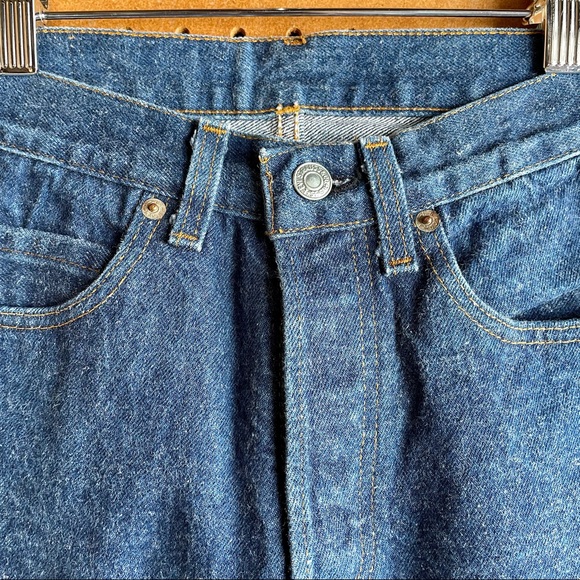 VINTAGE REWORKED LEVI’S DENIM JEANS - Picture 3 of 4